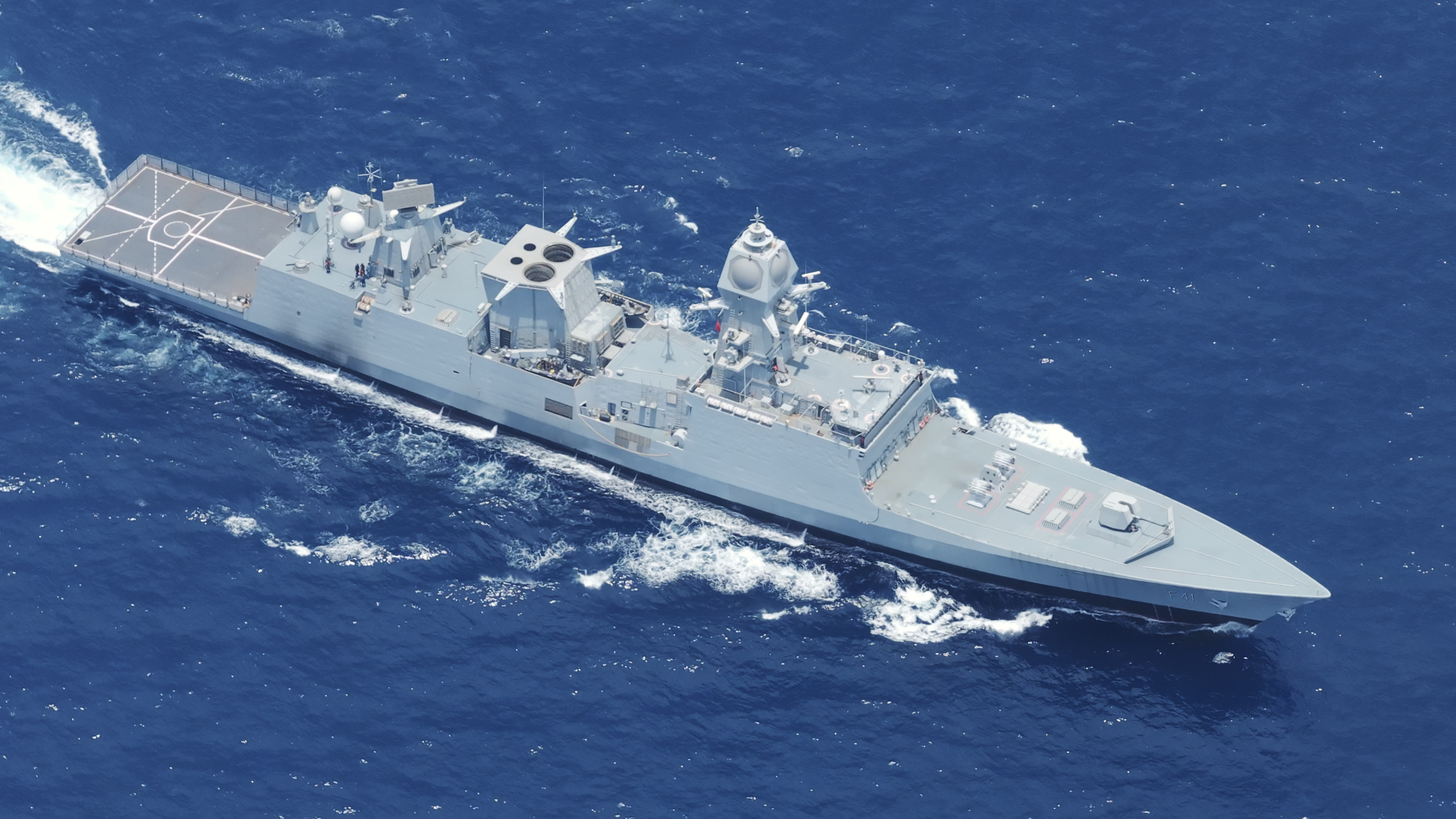 Indian Navy Commissions its Latest Stealth Frigate ‘Taragiri’